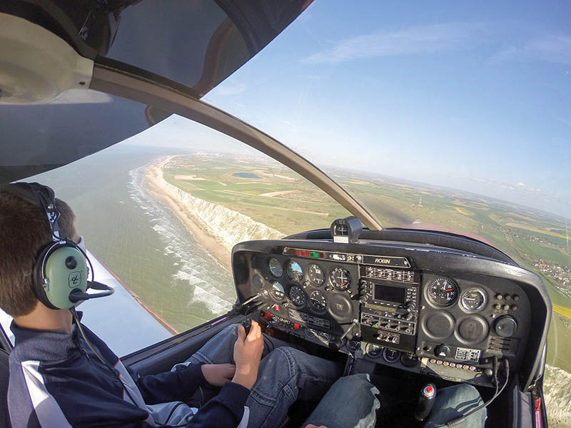 Baptême de l'air Côte d'Opale