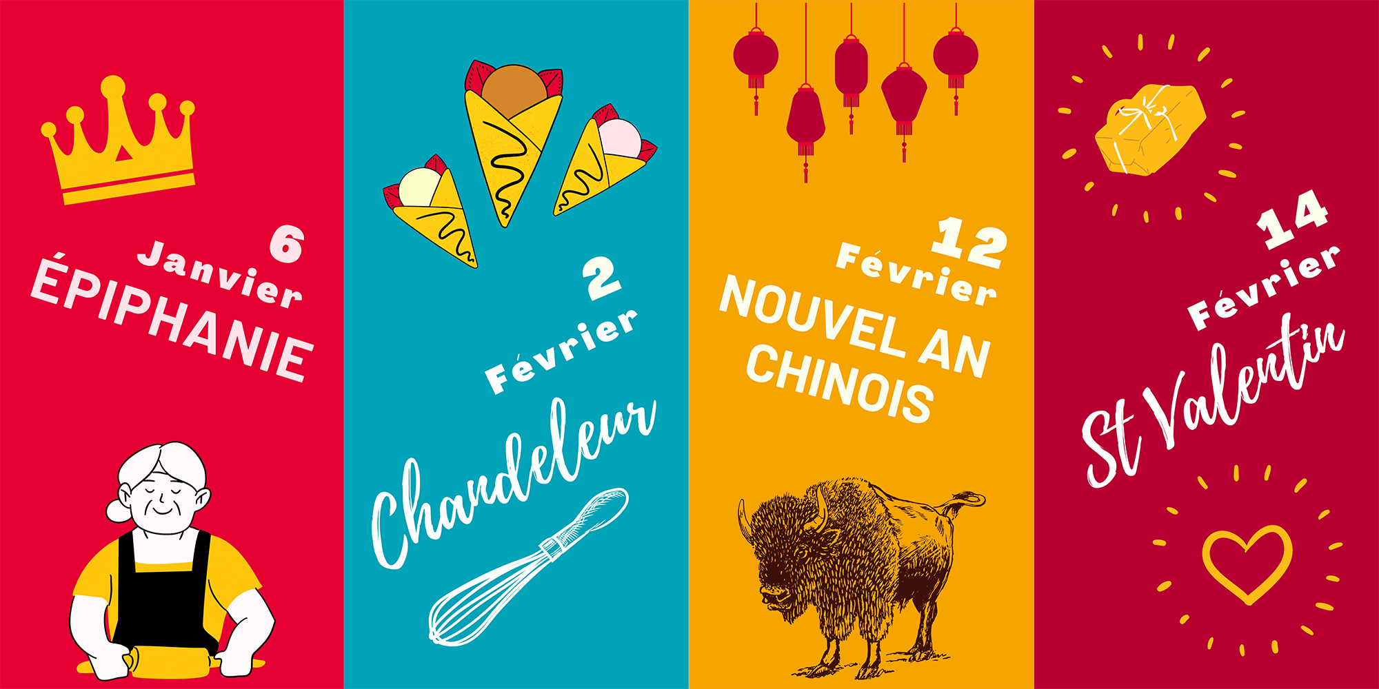 Date St Valentin 2021