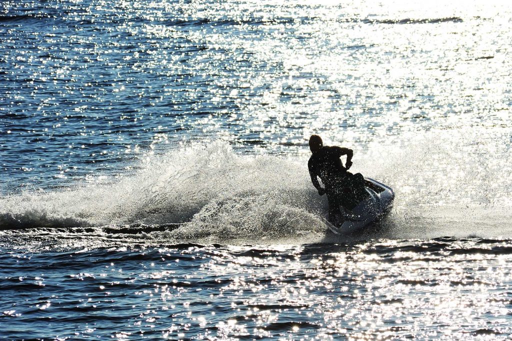 Randonnée jet-ski