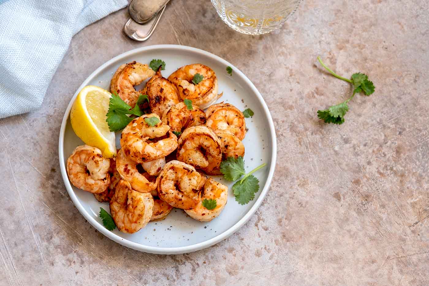 Recette Gambas à la plancha